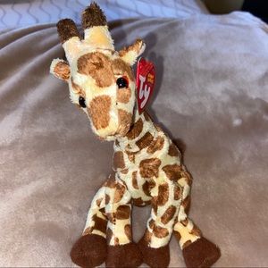Ty Beanie Babies Jumpshot Giraffe Original